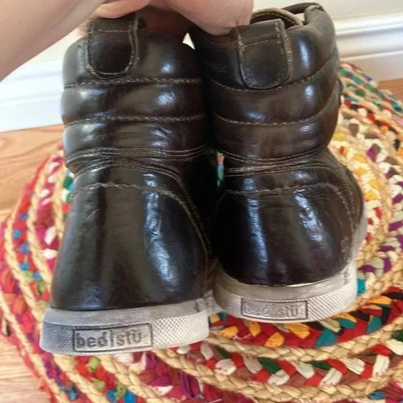 Bed Stu  Dark Brown Lace Boots - Picture 3 of 8